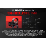 SHIELD RMSx LENS 8MOA Bordeaux-Red